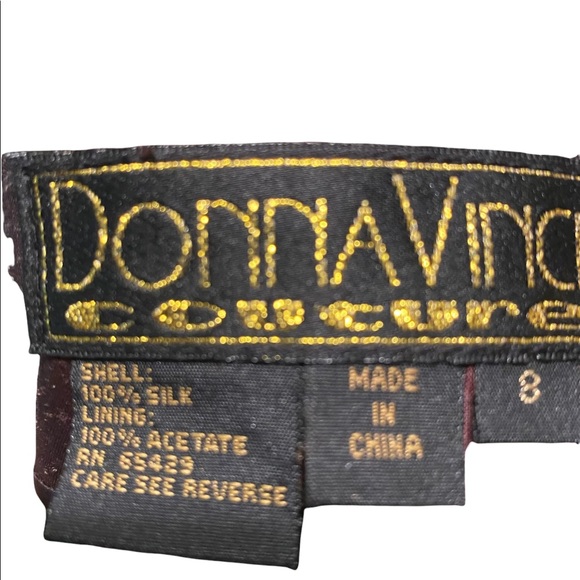 Donna Vinci 80’s Couture 2-Piece Skirt Set - Picture 3 of 3